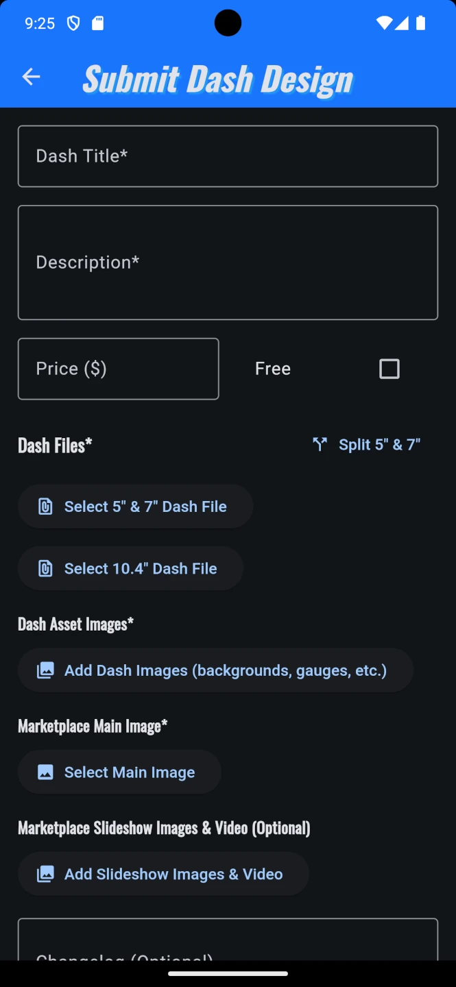 PowerTune Digital Dash Example 7